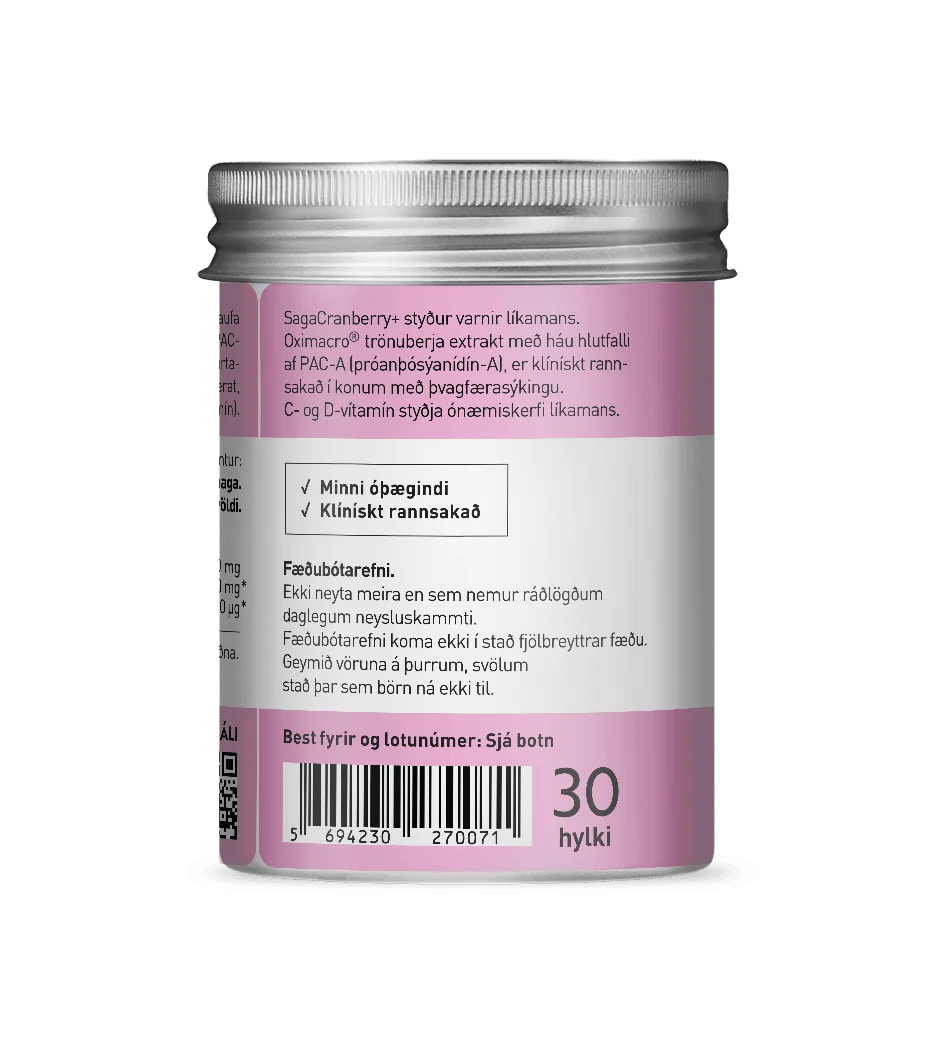 SagaCranberry bakhlið