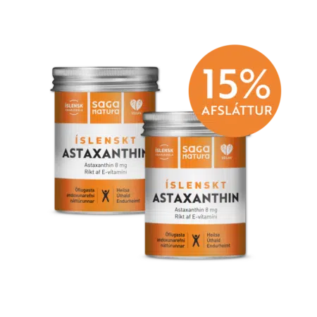 Íslenskt Astaxanthin tvenna